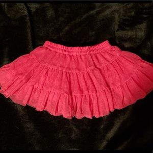 Hot pink tutu from baby gap